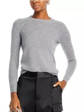 C by Bloomingdale's Cashmere Crewneck Sweater – Medium Gray